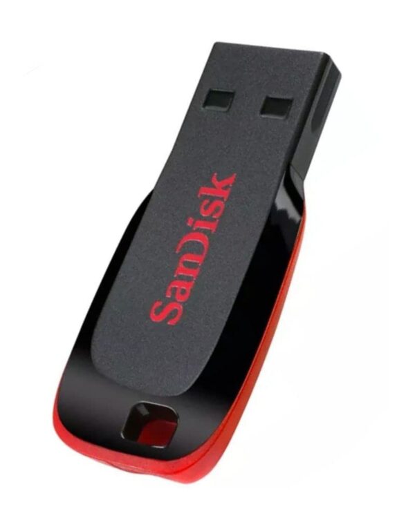 SanDisk Cruzer Blade 128GB, USB 2.0, Flash Drive, Pendrive, Red, 5Y Warranty (SDCZ50-128G-I35)SanDisk Cruzer Blade 128GB USB 2.0 Flash Drive - Image 4