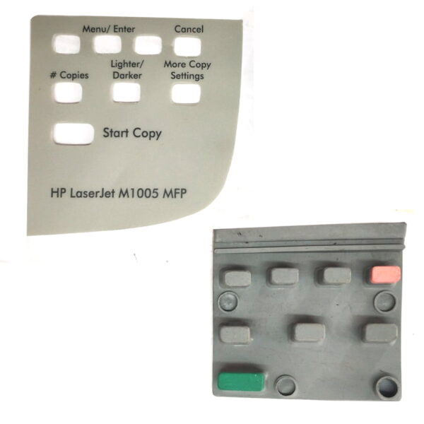 Panel Rubber + Sticker For HP LaserJet M1005 (SET) Made In India